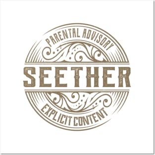 seether vintage ornament Posters and Art